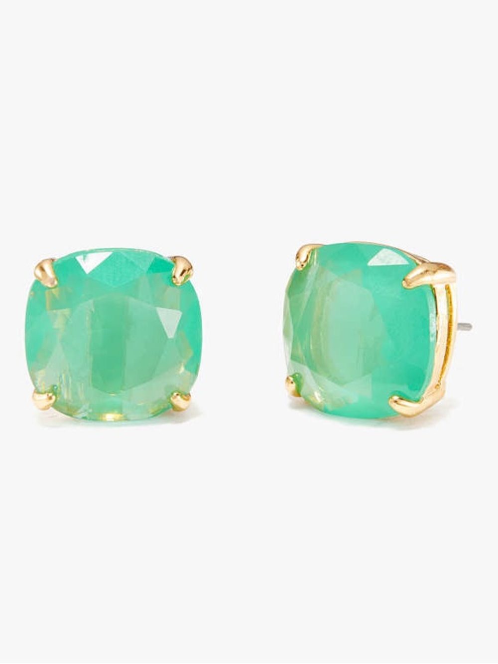 Gumdrop Kate Spade New York Cushion Earrings Beryl Green